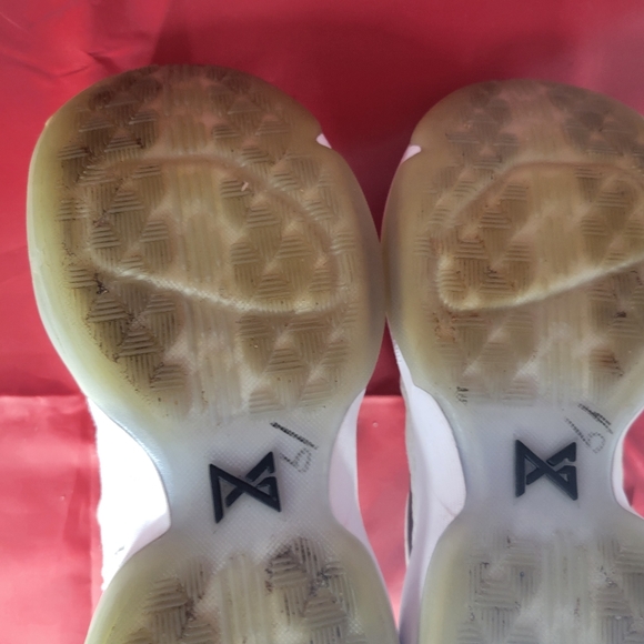 Nike PG 1 ‘Chrome’ White Basketball Shoe Size 8 878627-100 - Picture 8 of 10